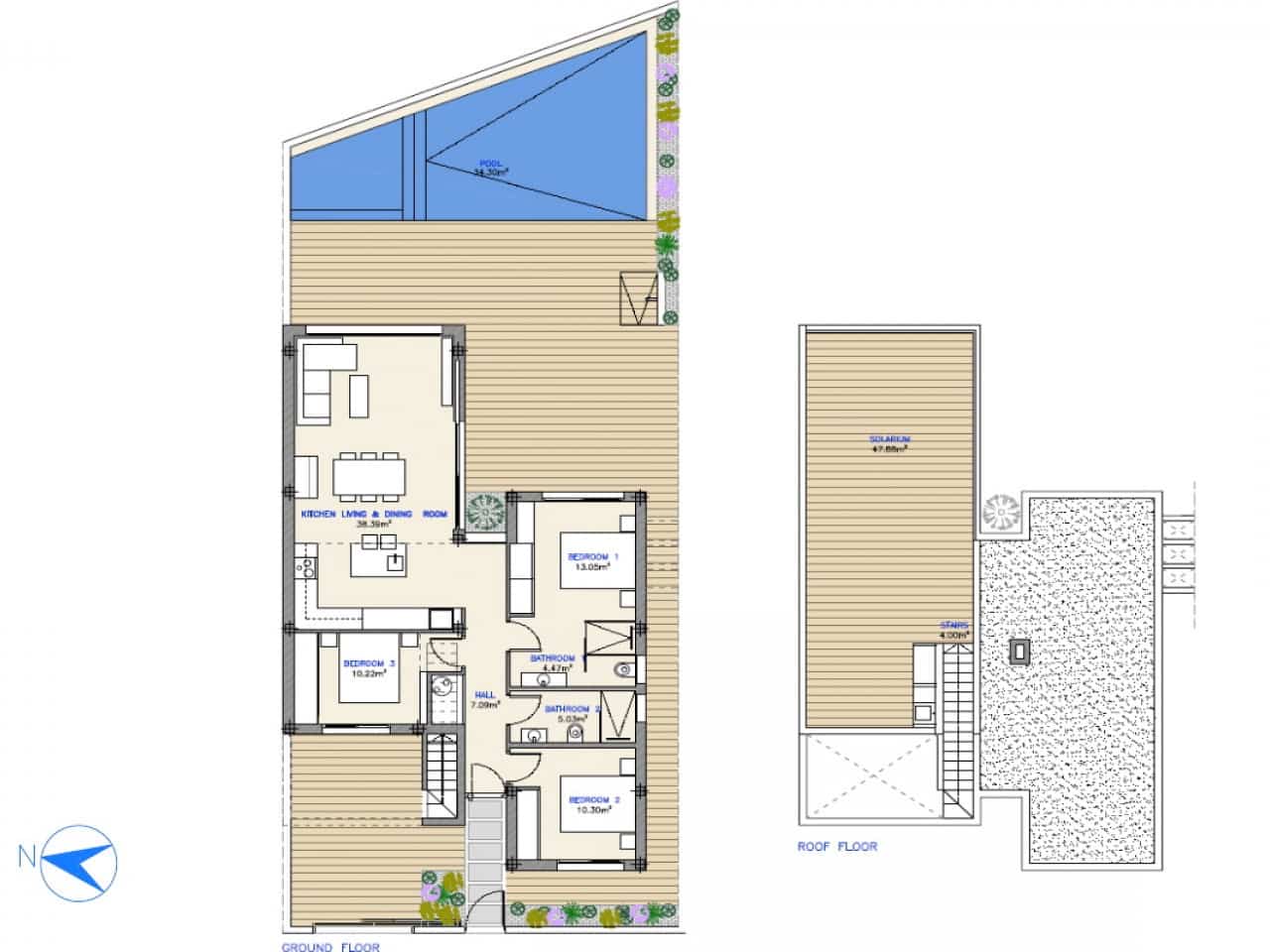 3 bedroom Villa for sale in Los Alcazares with pool - € 599,000 (Ref: 9318242)