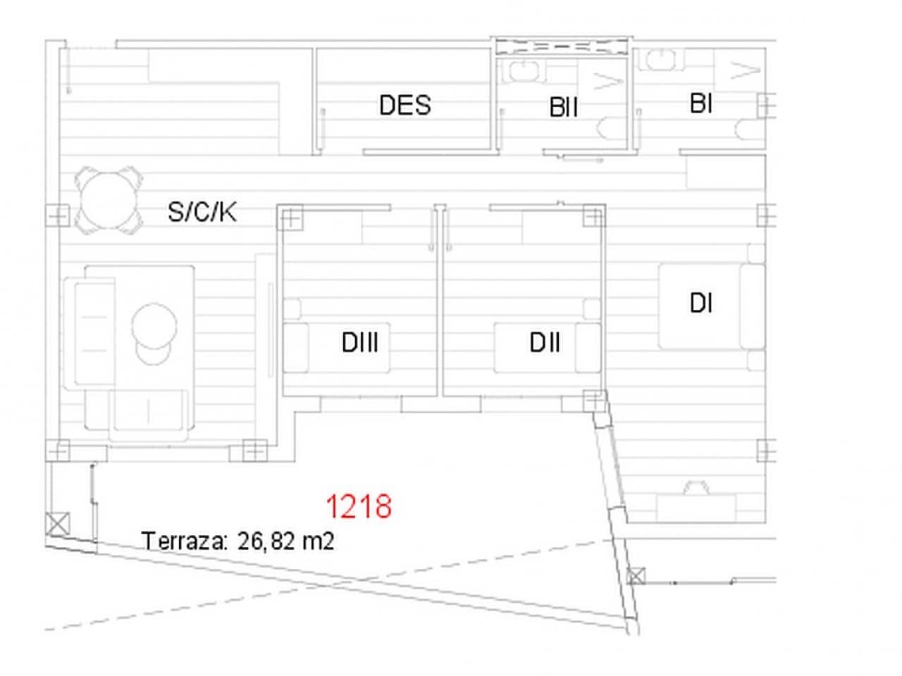 2 camera da letto Appartamento in vendita in San Miguel de Salinas con piscina - 229.900 € (Rif: 9318243)