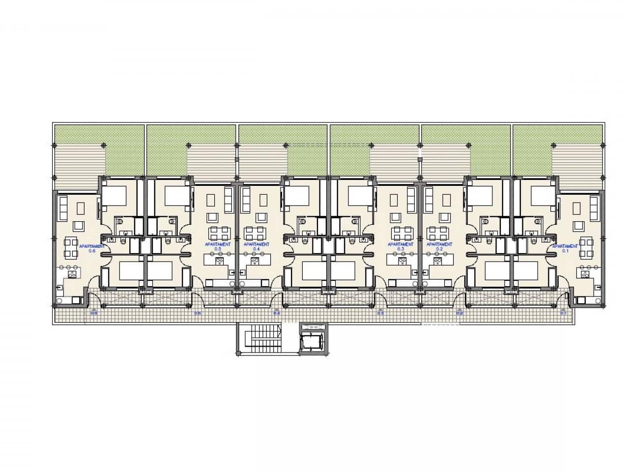 2 soverom Leilighet til salgs i Los Alcazares med svømmebasseng - € 299 000 (Ref: 9318245)
