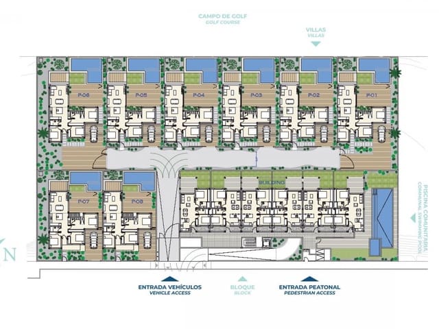 2 soverom Leilighet til salgs i Los Alcázares med svømmebasseng - € 299 000 (Ref: 9318245)