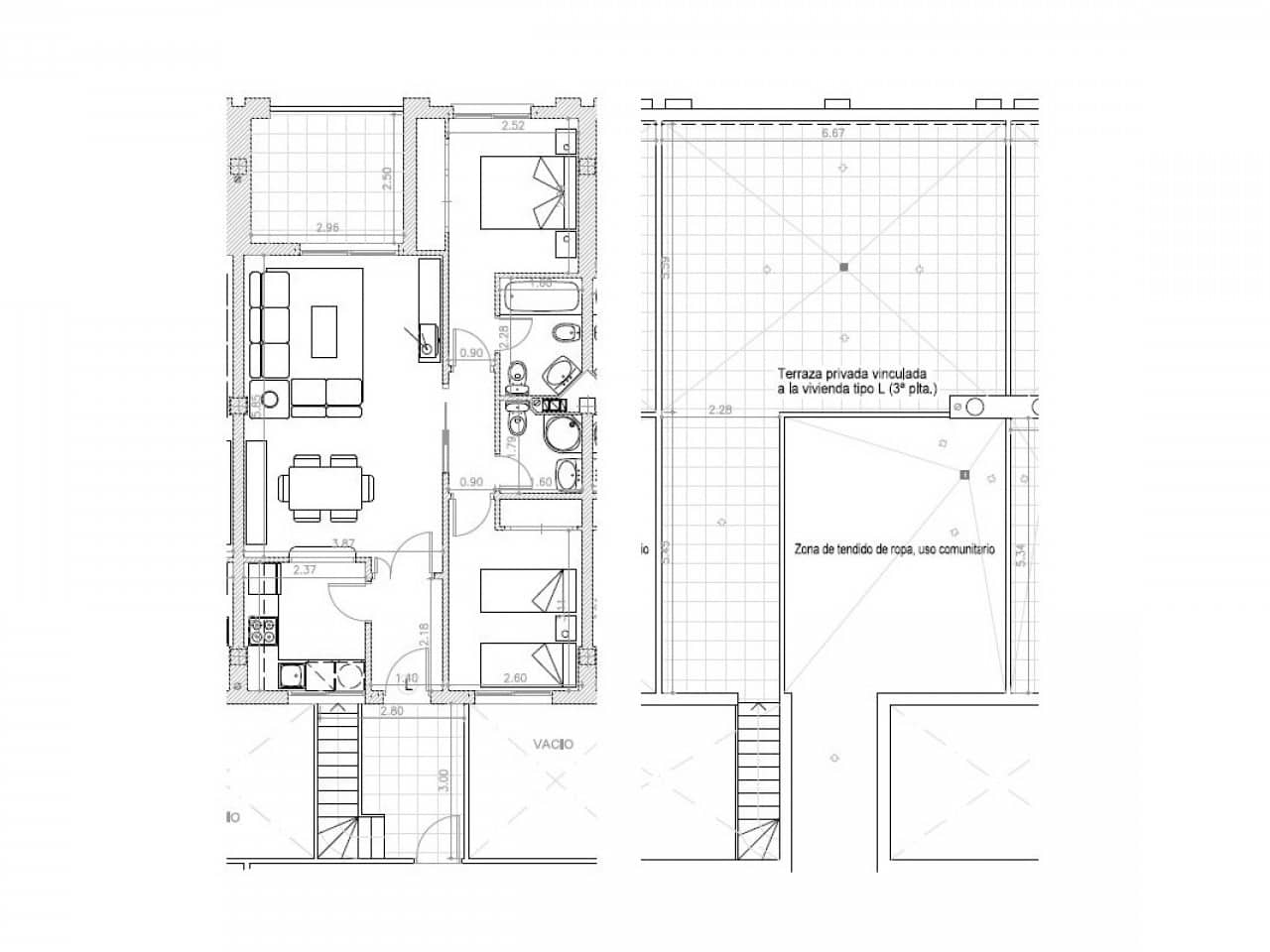 1 camera da letto Attico in vendita in Orihuela Costa con piscina - 144.500 € (Rif: 9318249)