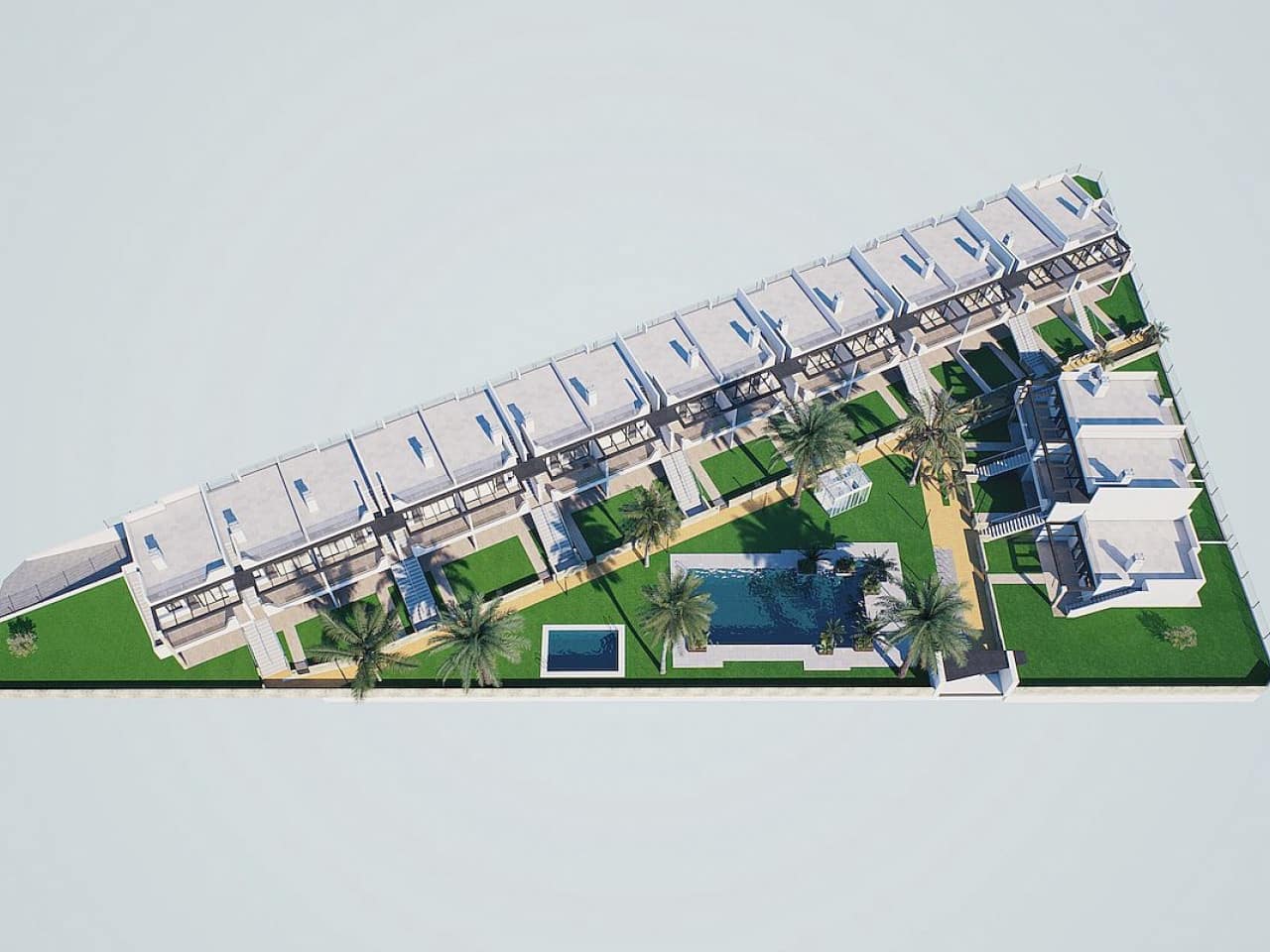 2 bedroom Terraced Villa for sale in Pilar de la Horadada with pool - € 293,000 (Ref: 9318251)