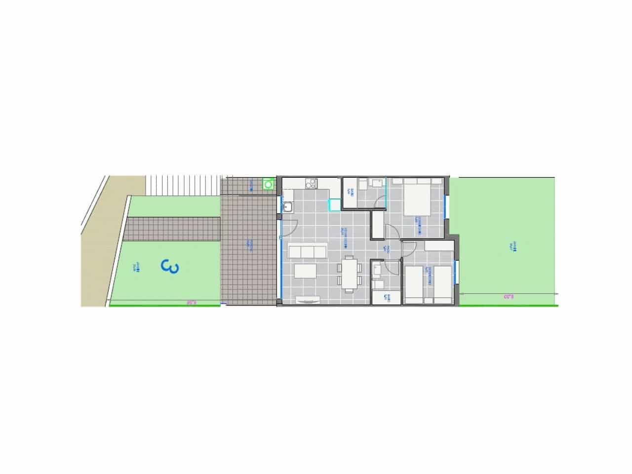 2 sovrum Radhus till salu i Pilar de la Horadada med pool - 296 000 € (Ref: 9318252)