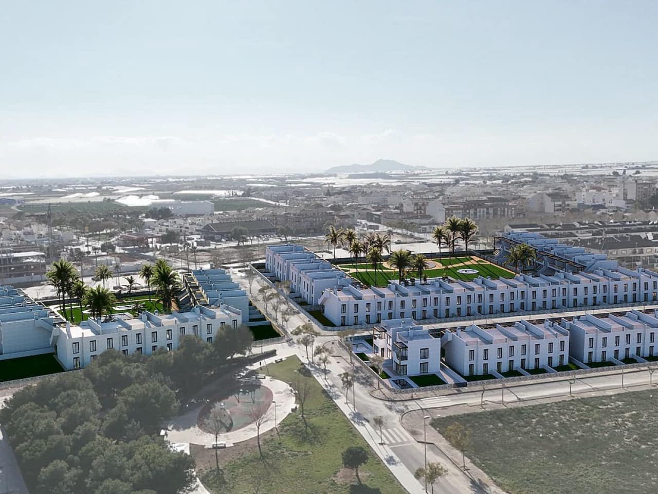 2 sovrum Radhus till salu i Pilar de la Horadada med pool - 296 000 € (Ref: 9318252)