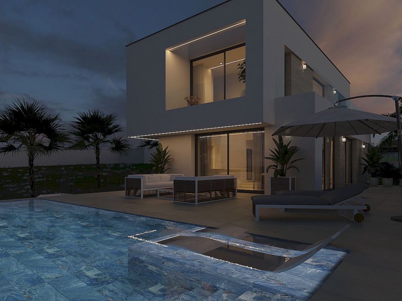 3 bedroom Villa for sale in Ciudad Quesada with pool - € 1,050,000 (Ref: 9318254)