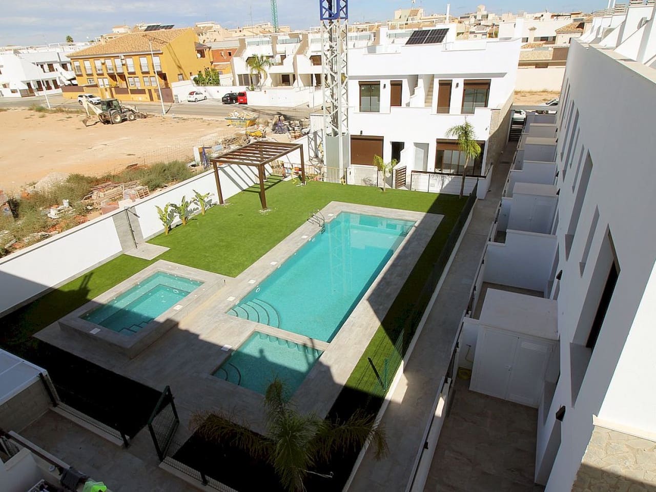 3 quarto Casa em Banda para venda em Pilar de la Horadada com piscina - 344 900 € (Ref: 9318261)