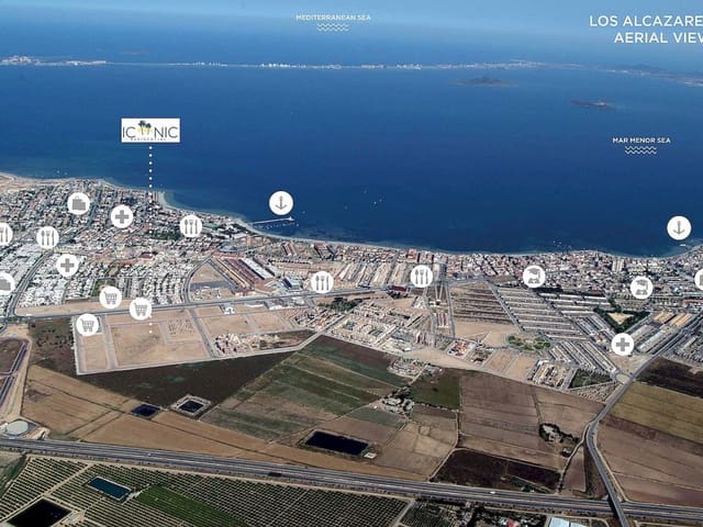 2 Zimmer Apartment zu verkaufen in Los Alcázares mit Pool - 329.000 € (Ref: 9318264)