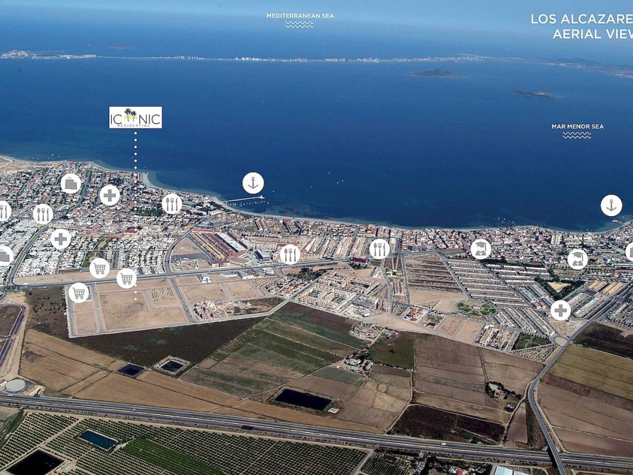 2 bedroom Apartment for sale in Los Alcazares with pool - € 339,000 (Ref: 9318265)