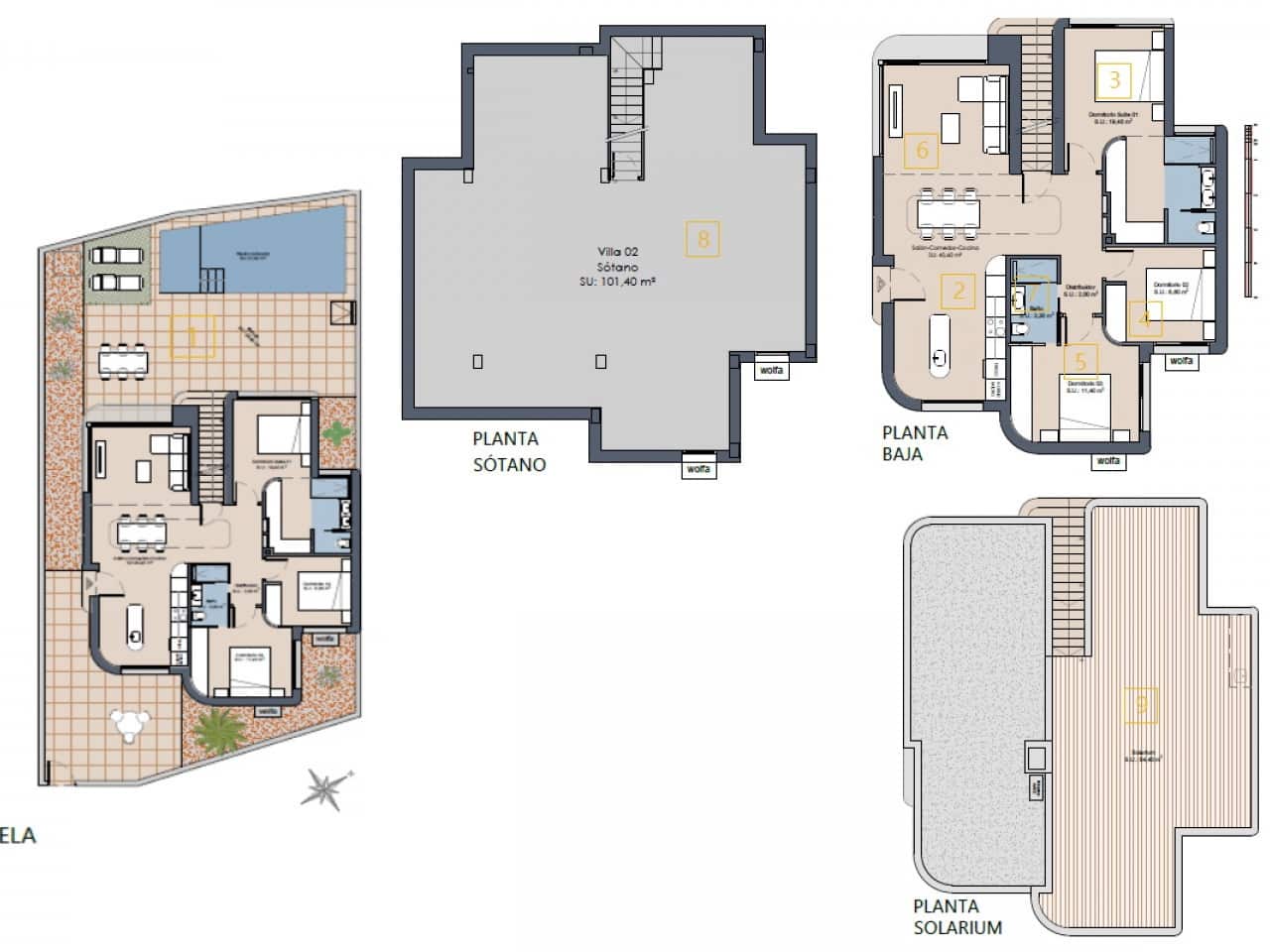 3 quarto Moradia para venda em Los Alcazares com piscina - 589 900 € (Ref: 9318283)