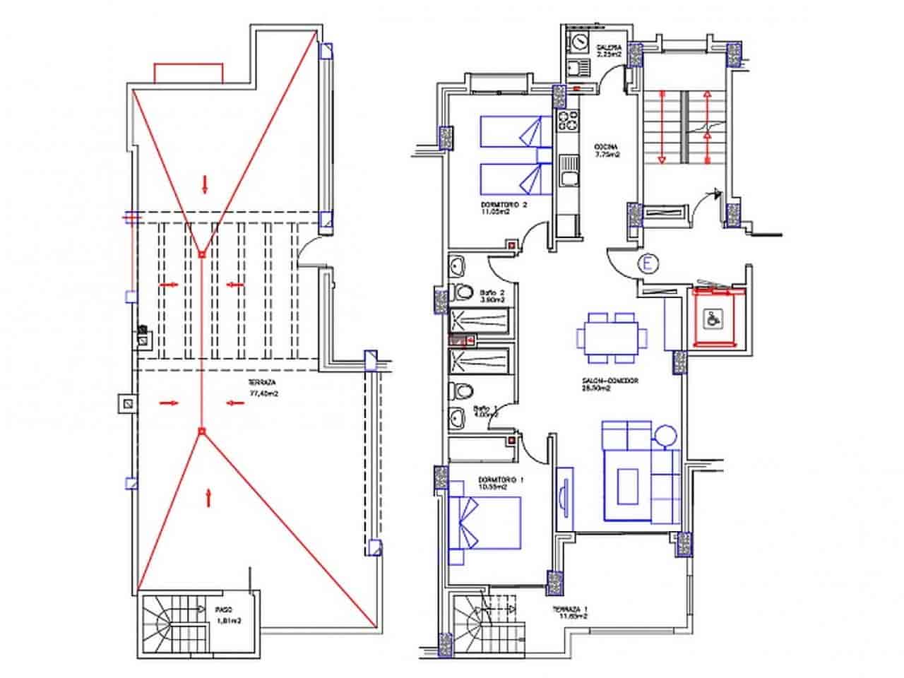 2 bedroom Apartment for sale in La Manga del Mar Menor with pool - € 213,259 (Ref: 9318290)