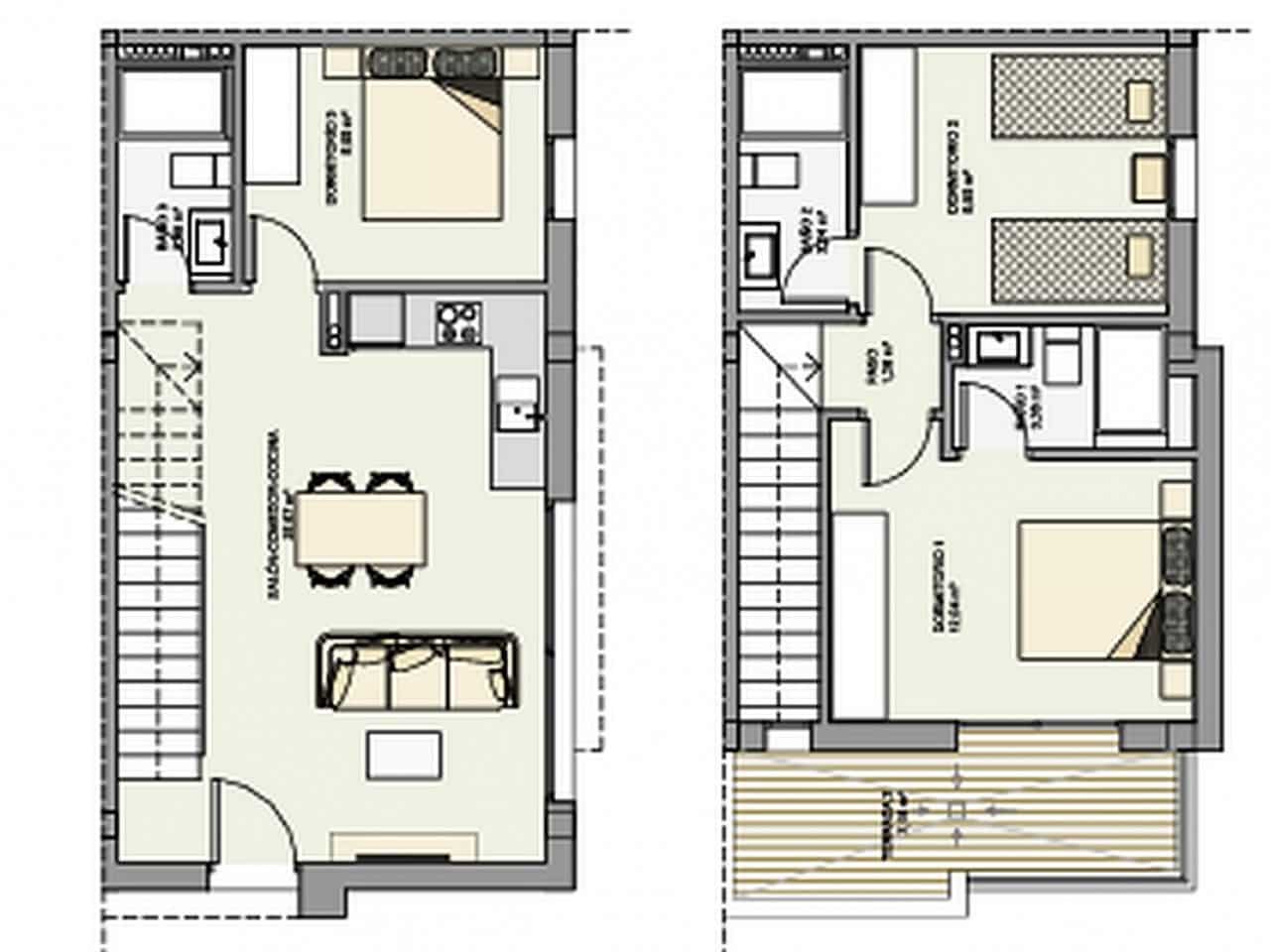 3 soveværelse Villa til salg i Gran Alacant med swimmingpool - € 350.000 (Ref: 9318294)