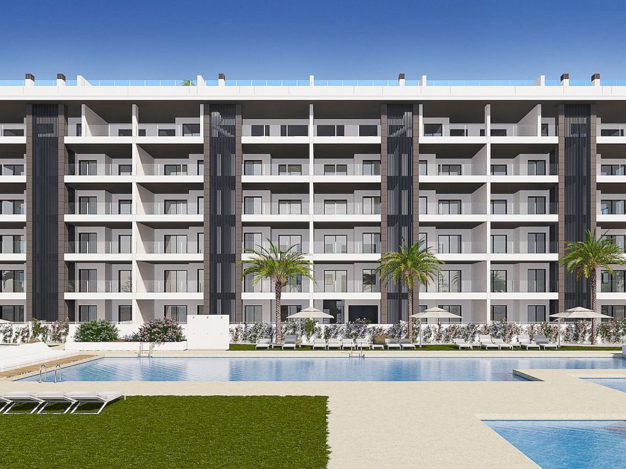 2 quarto Apartamento para venda em Torrevieja com piscina - 315 000 € (Ref: 9318295)