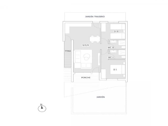 3 camera da letto Villetta a Schiera in vendita in San Miguel de Salinas con piscina - 264.900 € (Rif: 9318299)