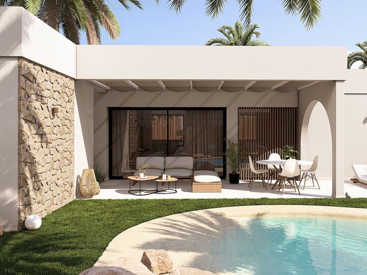 2 Zimmer Villa zu verkaufen in Banos y Mendigo mit Pool - 421.500 € (Ref: 9318306)