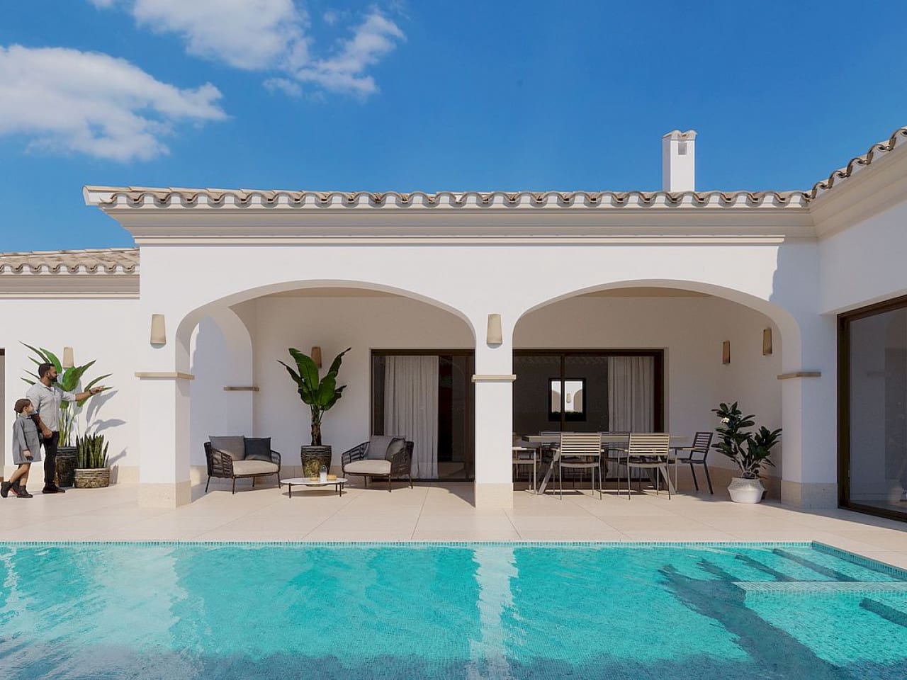 3 bedroom Villa for sale in San Pedro del Pinatar with pool - € 809,950 (Ref: 9318312)