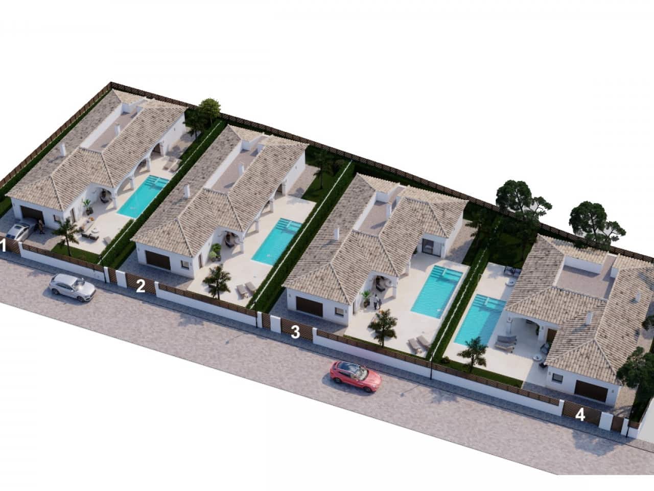 3 bedroom Villa for sale in San Pedro del Pinatar with pool - € 809,950 (Ref: 9318312)