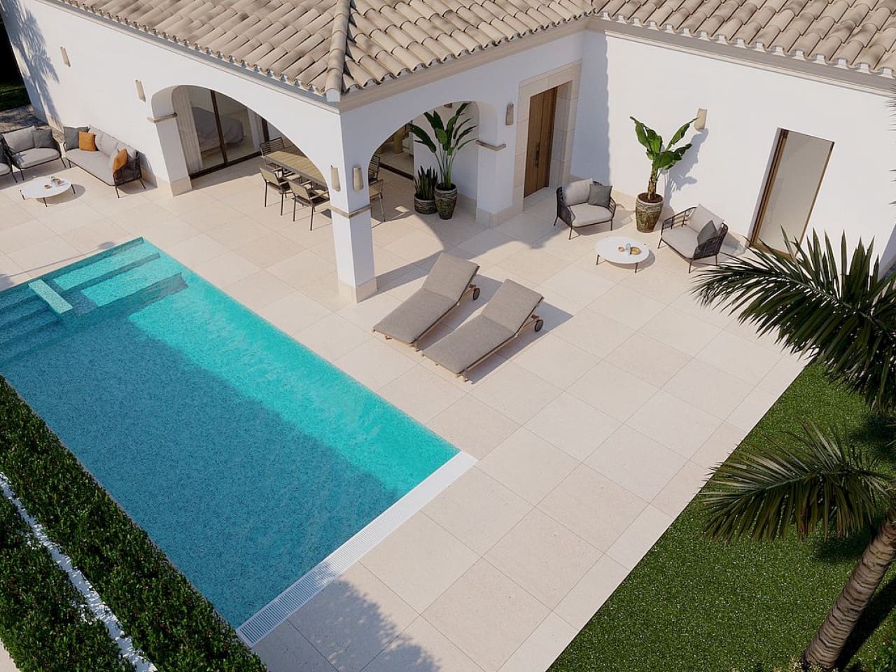 3 bedroom Villa for sale in San Pedro del Pinatar with pool - € 809,950 (Ref: 9318312)