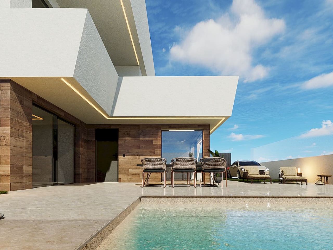 3 quarto Moradia para venda em San Pedro del Pinatar com piscina - 499 950 € (Ref: 9318313)