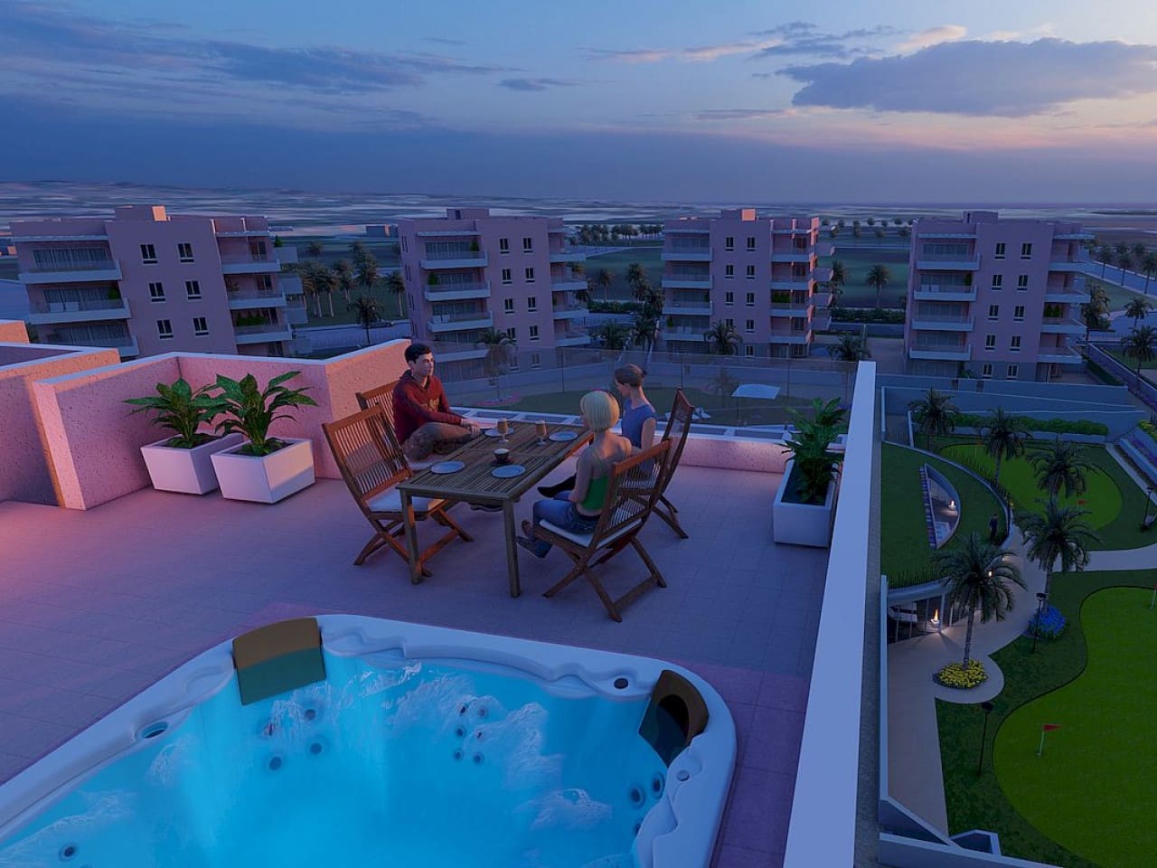 3 bedroom Penthouse for sale in El Raso with pool - € 344,900 (Ref: 9318324)