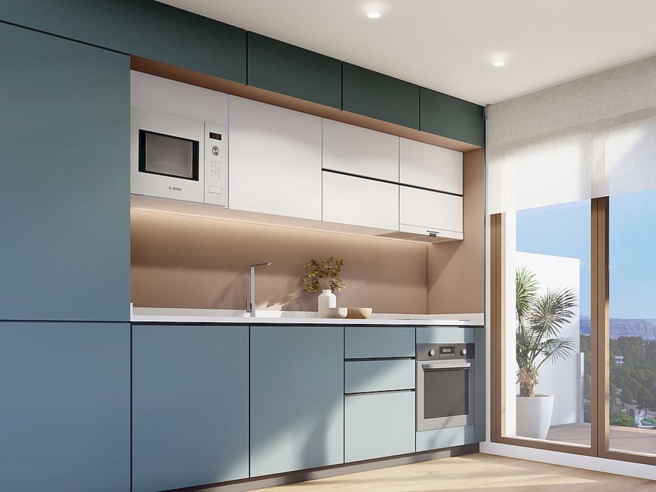 4 makuuhuone Omakotitalo myytävänä paikassa La Nucia mukana uima-altaan - 439 000 € (Ref: 9318329)