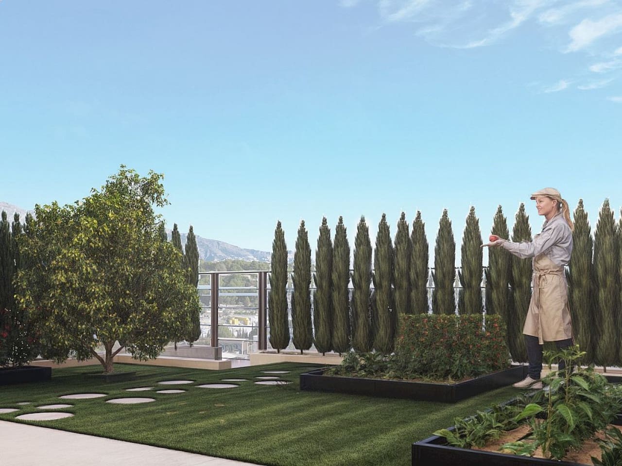 4 makuuhuone Omakotitalo myytävänä paikassa La Nucia mukana uima-altaan - 439 000 € (Ref: 9318329)