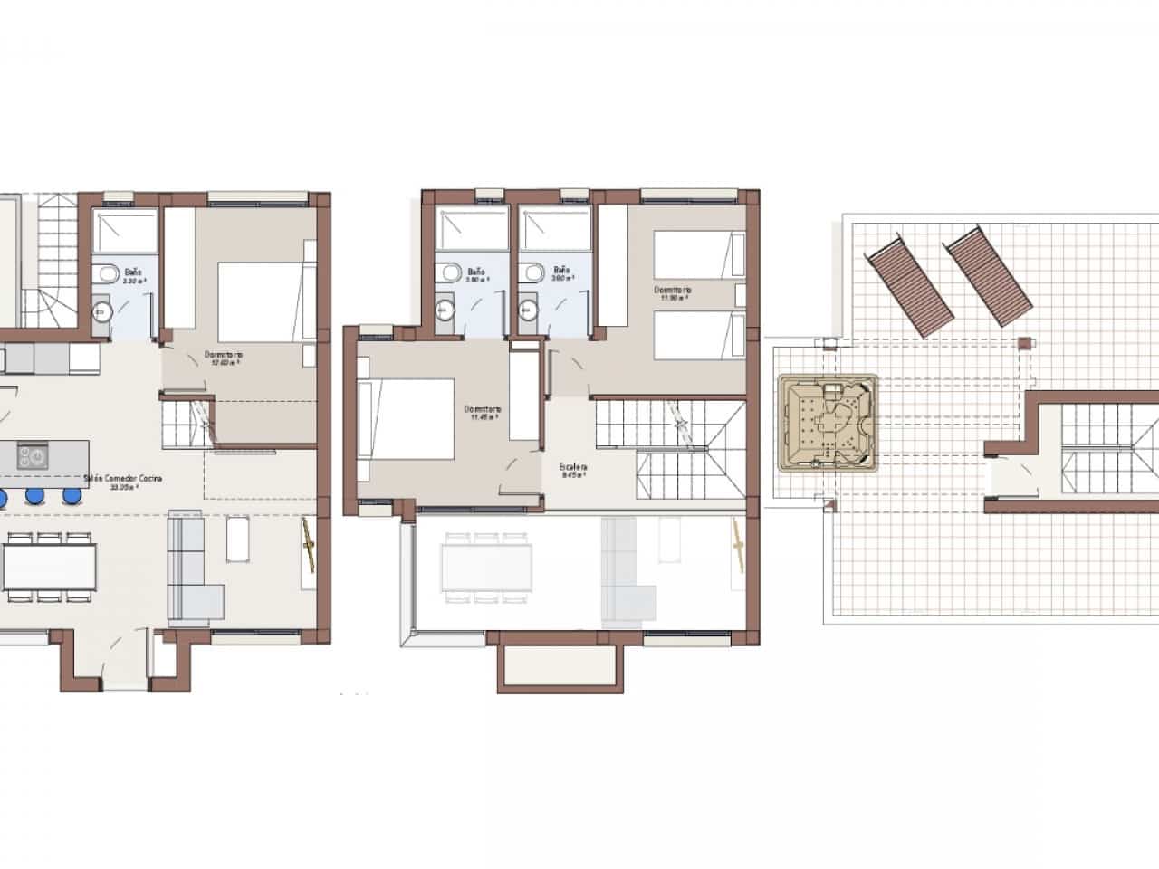 2 makuuhuone Huvila myytävänä paikassa Vera mukana uima-altaan - 539 000 € (Ref: 9318344)