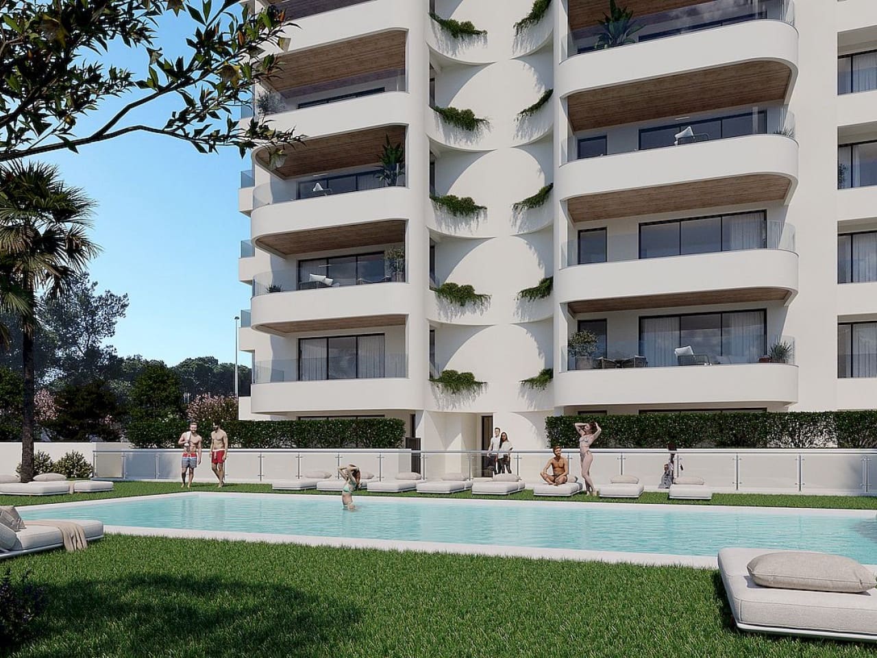 2 bedroom Apartment for sale in Guardamar del Segura with pool - € 269,500 (Ref: 9318355)