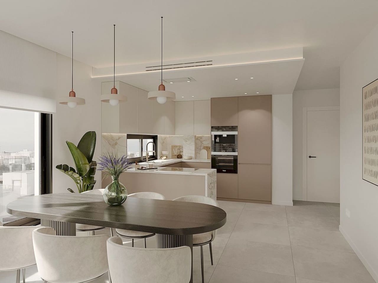 2 soveværelse Penthouse til salg i Santa Pola med swimmingpool - € 320.000 (Ref: 9318358)