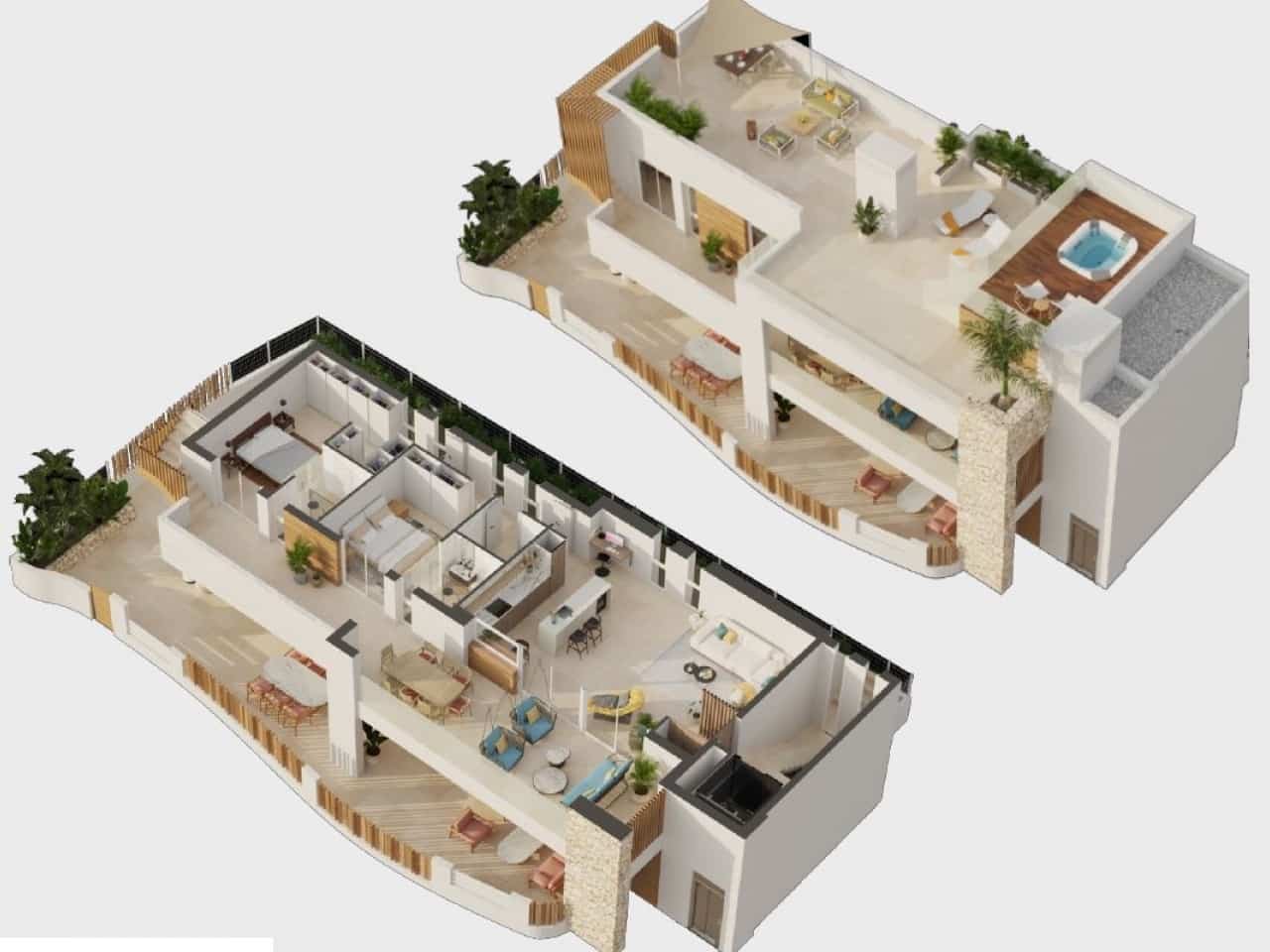 2 soverom Rekkehus til salgs i San Juan de los Terreros med svømmebasseng - € 346 000 (Ref: 9318363)