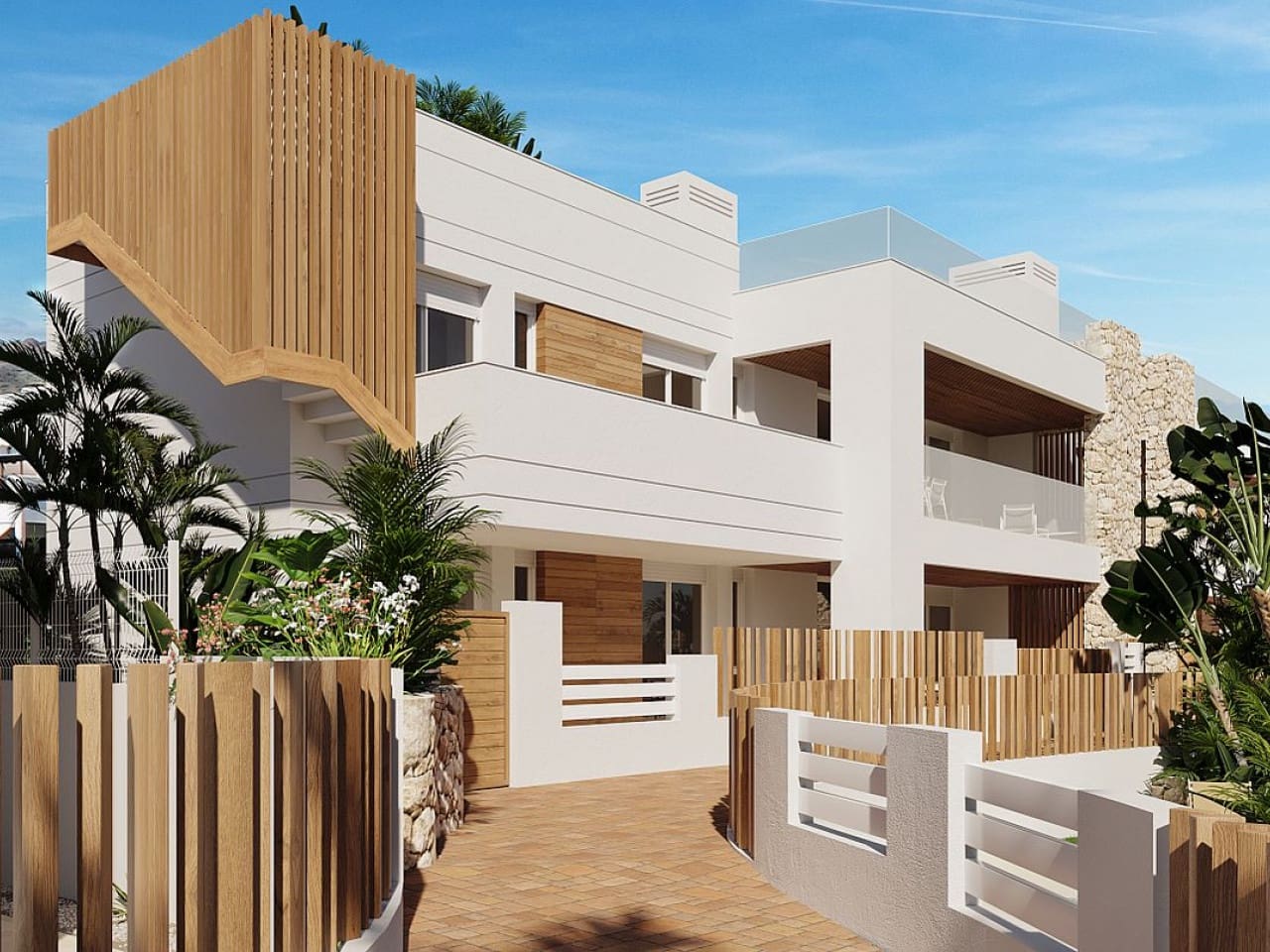 2 makuuhuone Rivitalo myytävänä paikassa San Juan de los Terreros mukana uima-altaan - 385 000 € (Ref: 9318364)