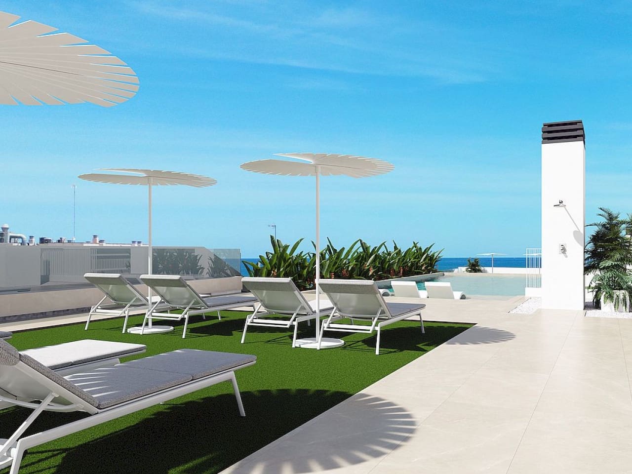 2 camera da letto Attico in vendita in Guardamar del Segura con piscina garage - 352.000 € (Rif: 9318367)