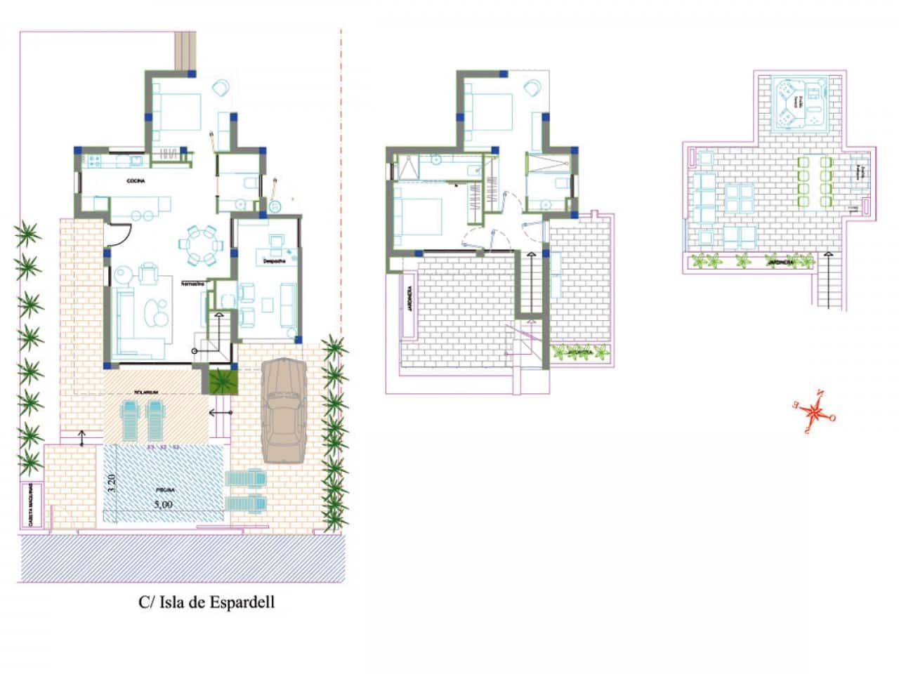 3 bedroom Villa for sale in Los Alcazares with pool - € 544,841 (Ref: 9318368)