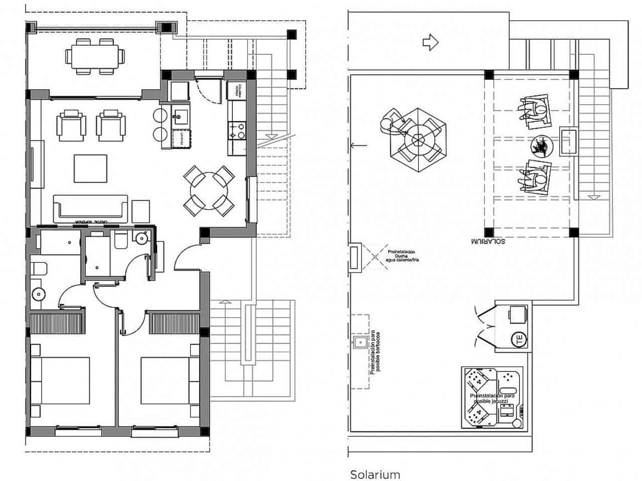 3 slaapkamer Rijtjeshuis te koop in Pueblo Bravo met zwembad - € 380.540 (Ref: 9318377)