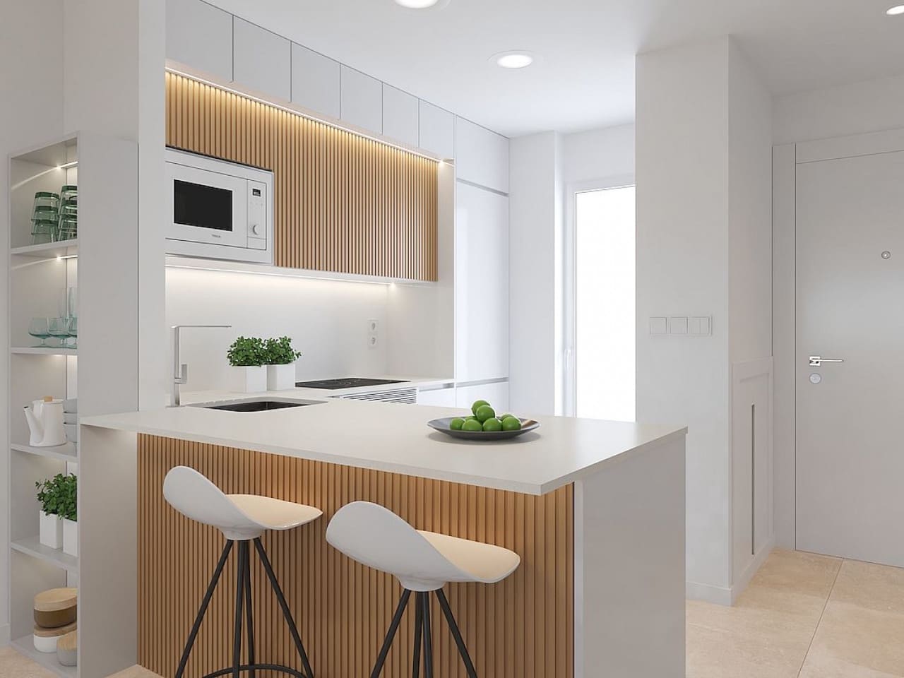 2 Zimmer Apartment zu verkaufen in Calpe / Calp mit Pool - 479.000 € (Ref: 9318378)