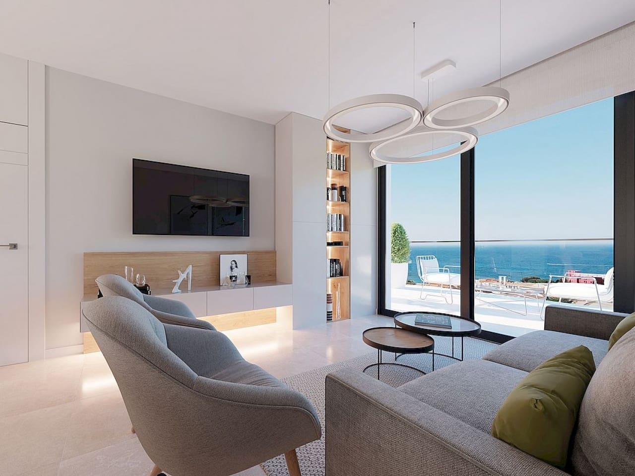 2 Zimmer Apartment zu verkaufen in Calpe / Calp mit Pool - 479.000 € (Ref: 9318378)