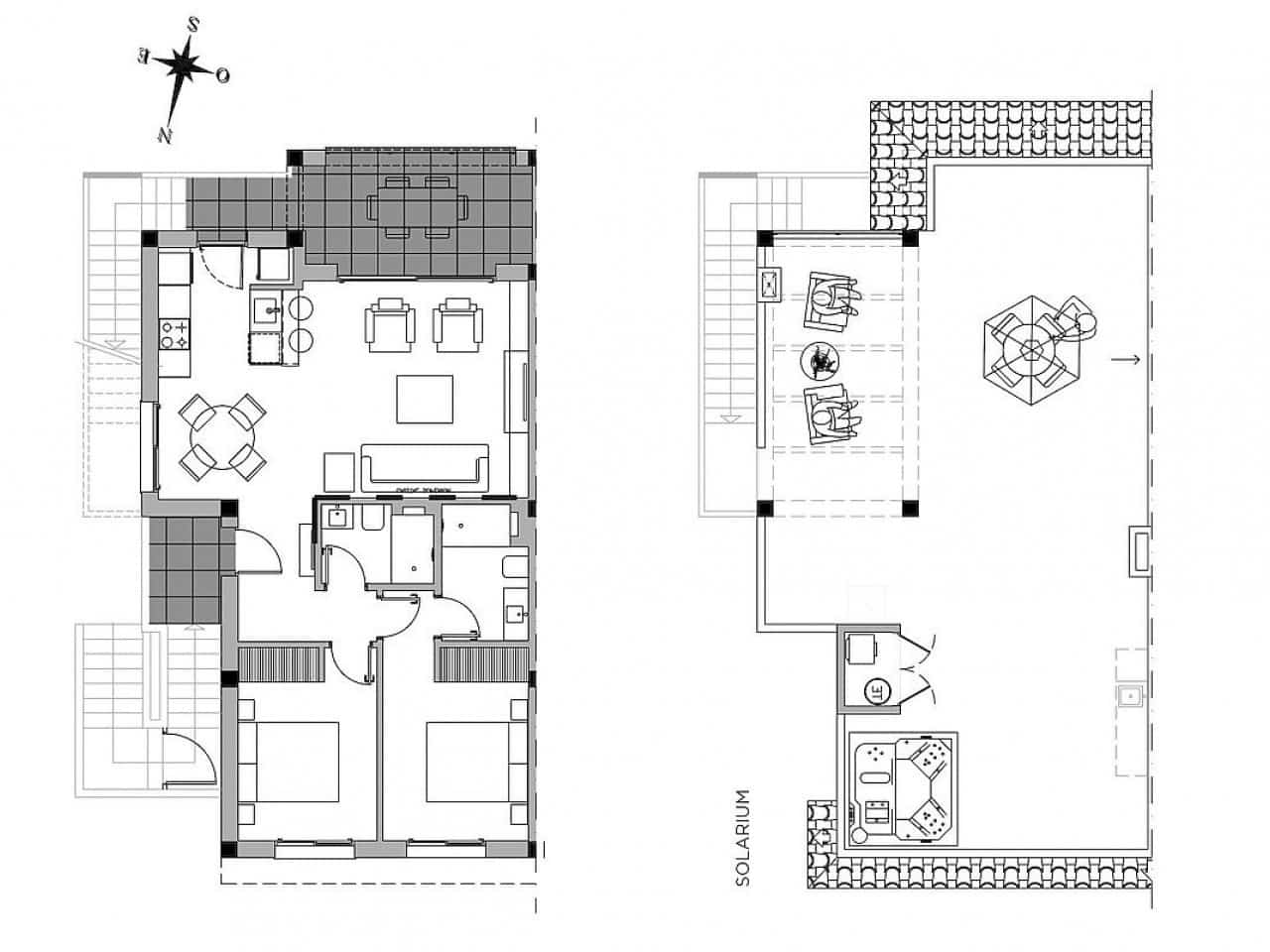 2 sypialnia Dom szeregowy na sprzedaż w Pueblo Bravo z basenem - 370 920 € (Ref: 9318381)