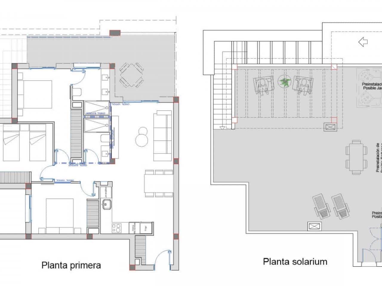 2 makuuhuone Rivitalo myytävänä paikassa Pueblo Bravo mukana uima-altaan - 310 000 € (Ref: 9318382)