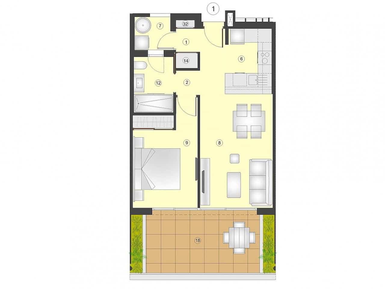 2 bedroom Apartment for sale in Torrevieja with pool - € 274,000 (Ref: 9318390)