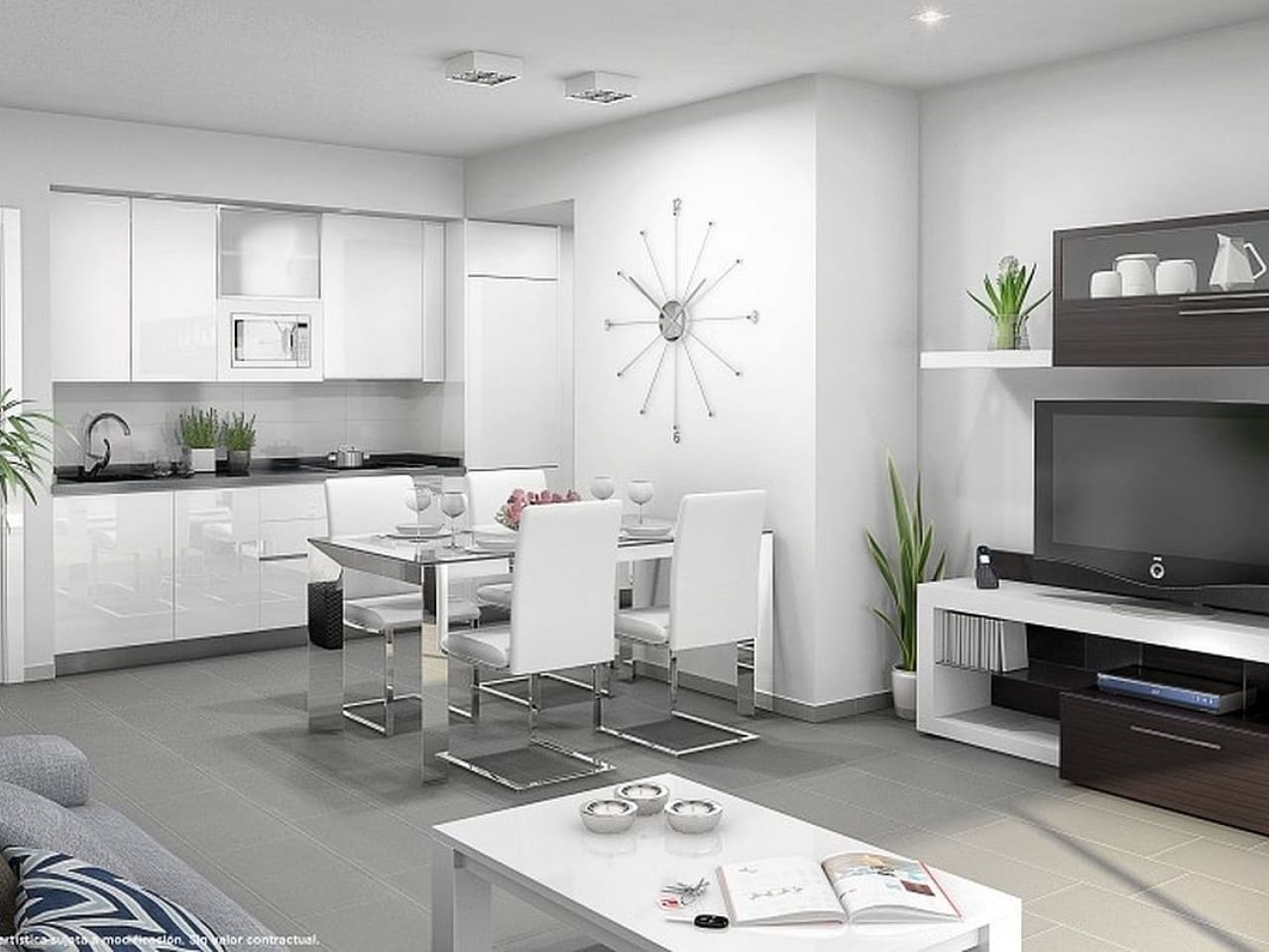 2 sovrum Radhus till salu i San Miguel de Salinas med pool - 243 800 € (Ref: 9318394)