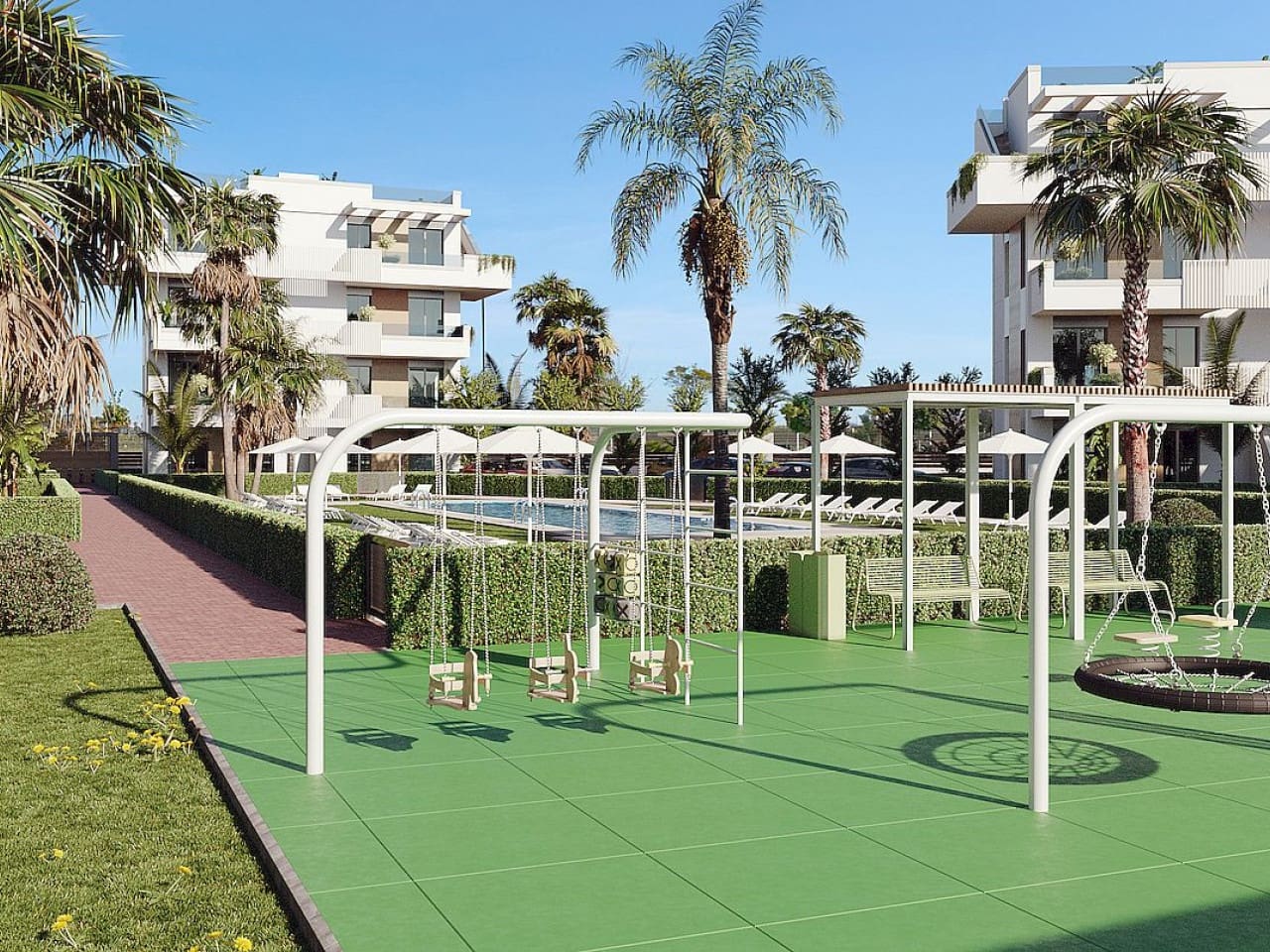 2 bedroom Apartment for sale in Torre-Pacheco with pool - € 308,900 (Ref: 9318399)