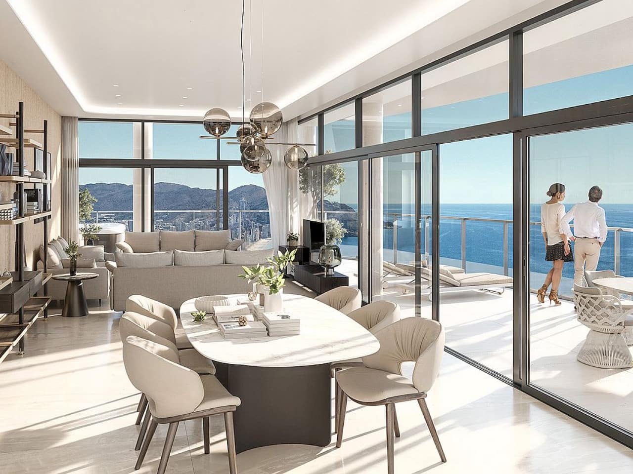 2 sypialnia Apartament na sprzedaż w Benidorm z basenem - 699 000 € (Ref: 9318404)