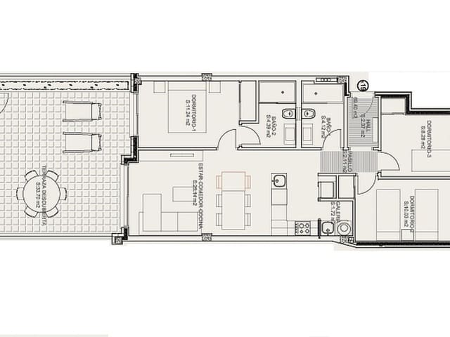 2 bedroom Terraced Villa for sale in Torrevieja with pool - € 272,800 (Ref: 9318410)