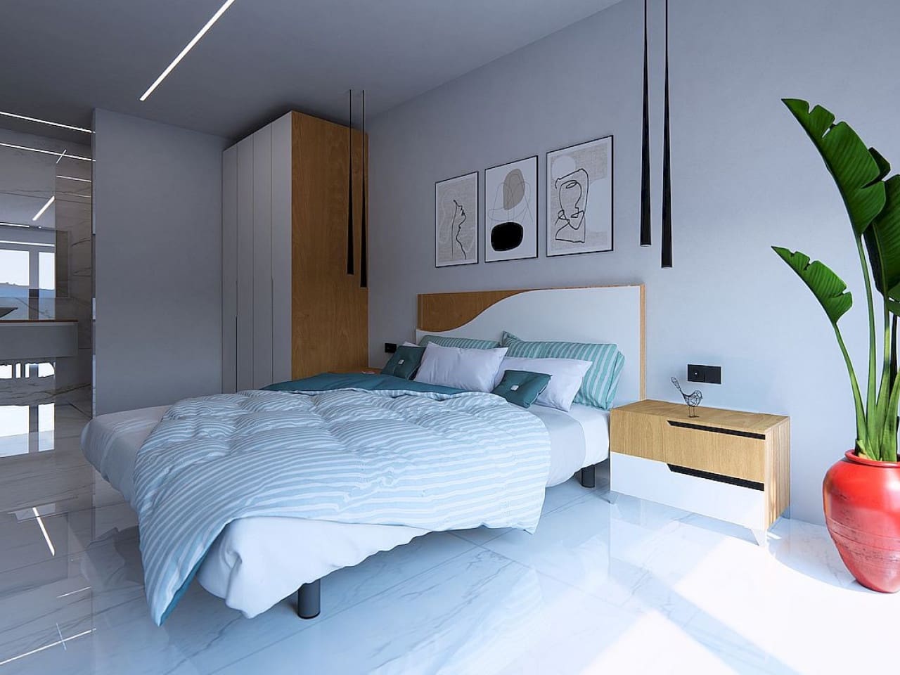 2 soveværelse Rækkehus til salg i Algorfa med swimmingpool - € 295.000 (Ref: 9318411)