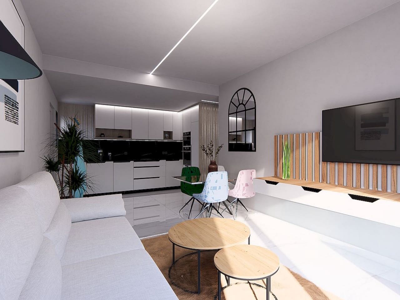 2 soveværelse Rækkehus til salg i Algorfa med swimmingpool - € 295.000 (Ref: 9318411)