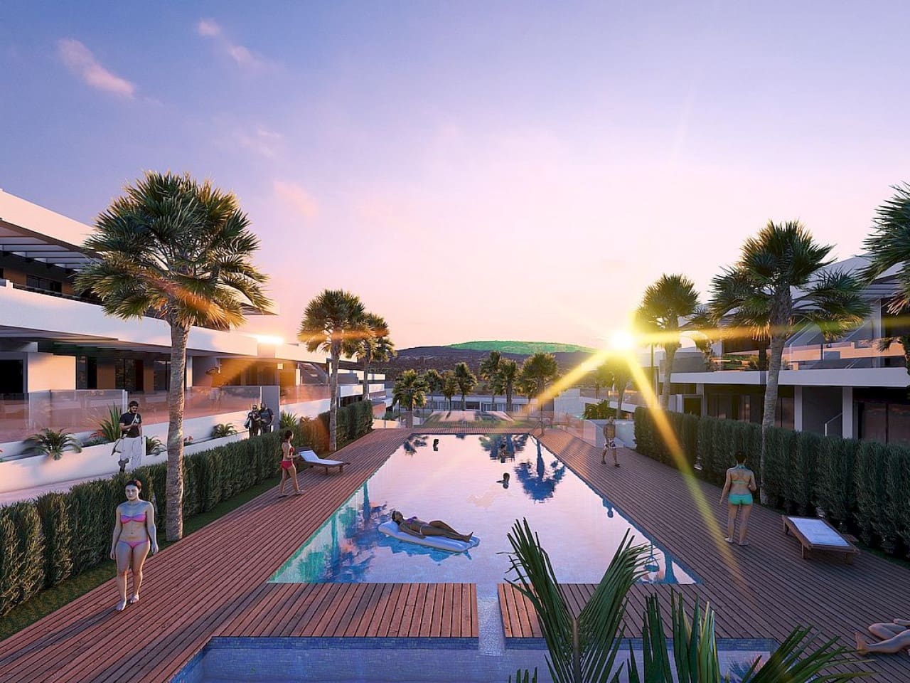 2 soveværelse Rækkehus til salg i Algorfa med swimmingpool - € 295.000 (Ref: 9318411)