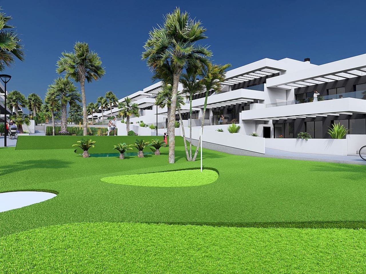 2 soveværelse Rækkehus til salg i Algorfa med swimmingpool - € 295.000 (Ref: 9318411)