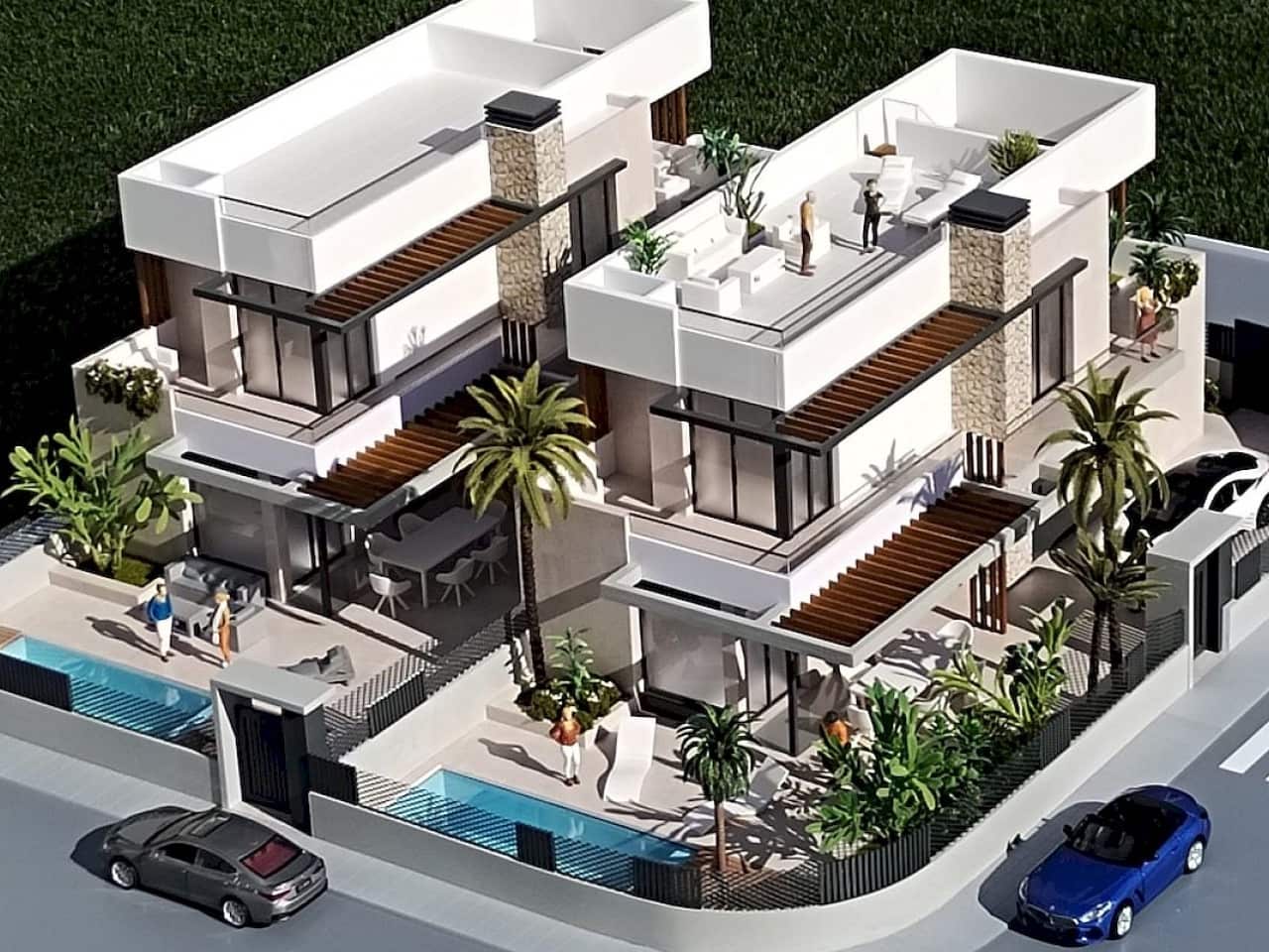 3 bedroom Villa for sale in Torre-Pacheco with pool - € 657,900 (Ref: 9318412)