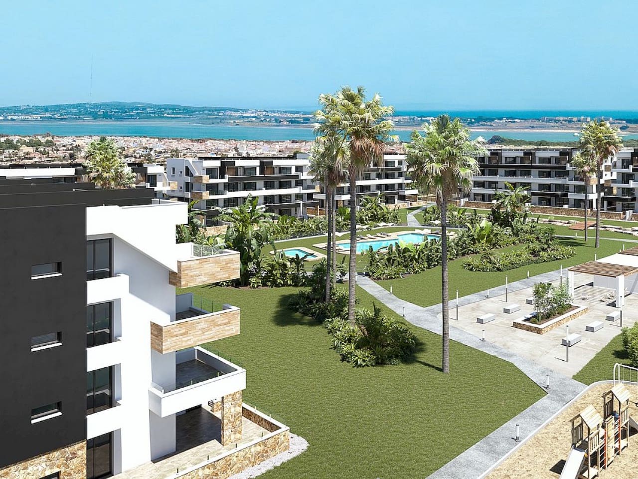 2 bedroom Apartment for sale in Torrevieja with pool - € 274,000 (Ref: 9318417)