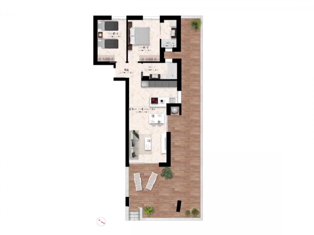 2 bedroom Apartment for sale in Torrevieja with pool - € 289,000 (Ref: 9318418)