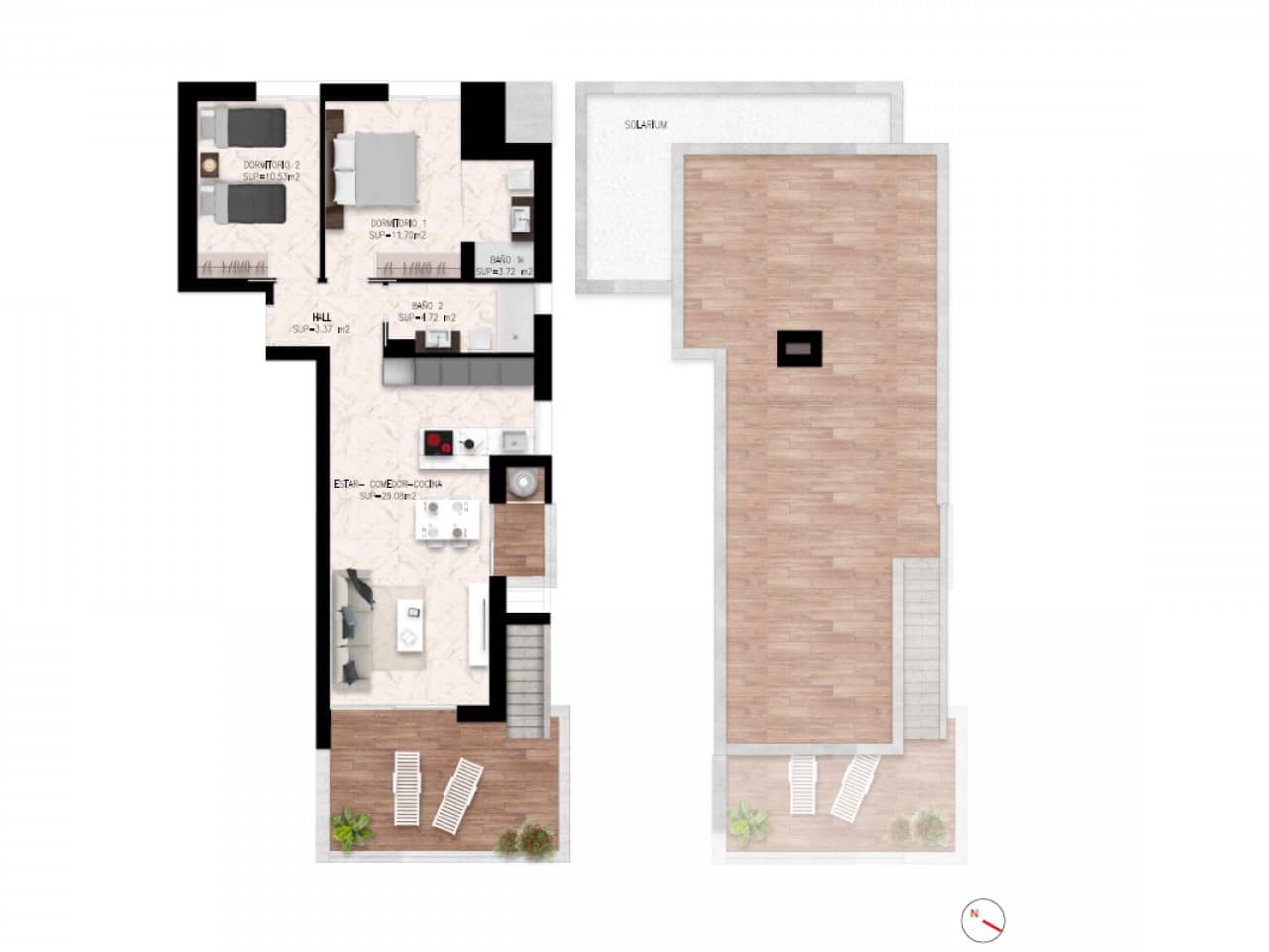 2 bedroom Apartment for sale in Torrevieja with pool - € 289,000 (Ref: 9318418)